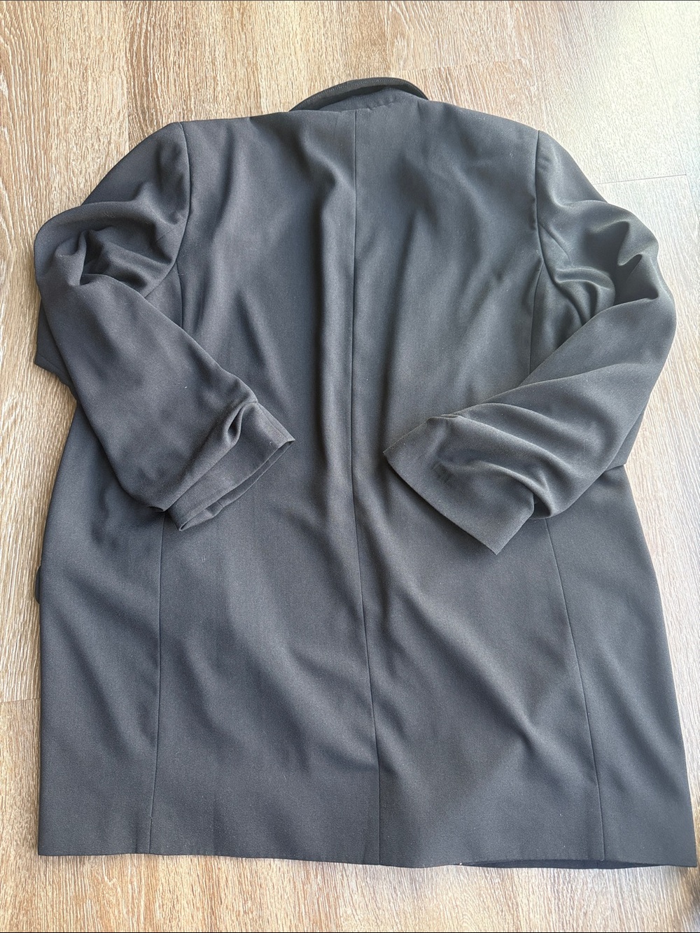 Women’s Black Open Front Blazer - Picture 7 of 7